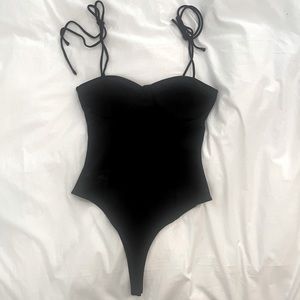 Sage the label black bodysuit